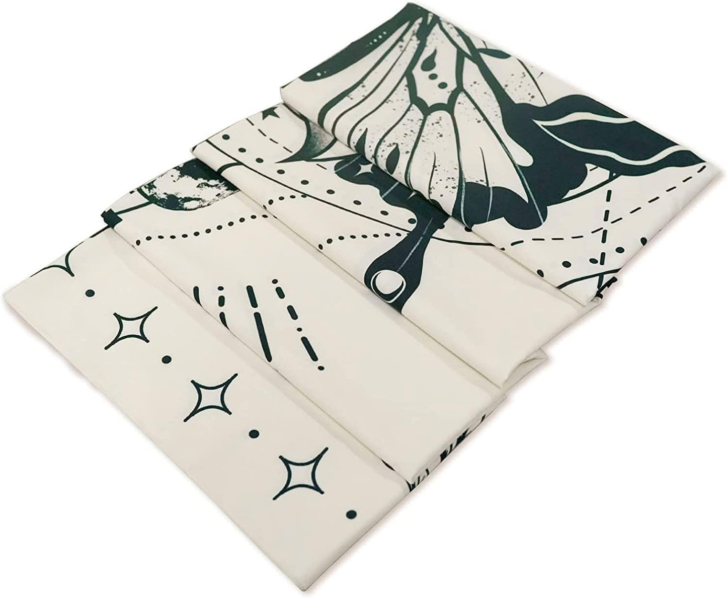 Lunerfex Boho Butterfly Tapestry Small Tapestry Tarot Tapestries Moon Phase Aesthetic Tapestries Wall Hanging for Bedroom and Living Room Decor Butterfly 60×80 Inches