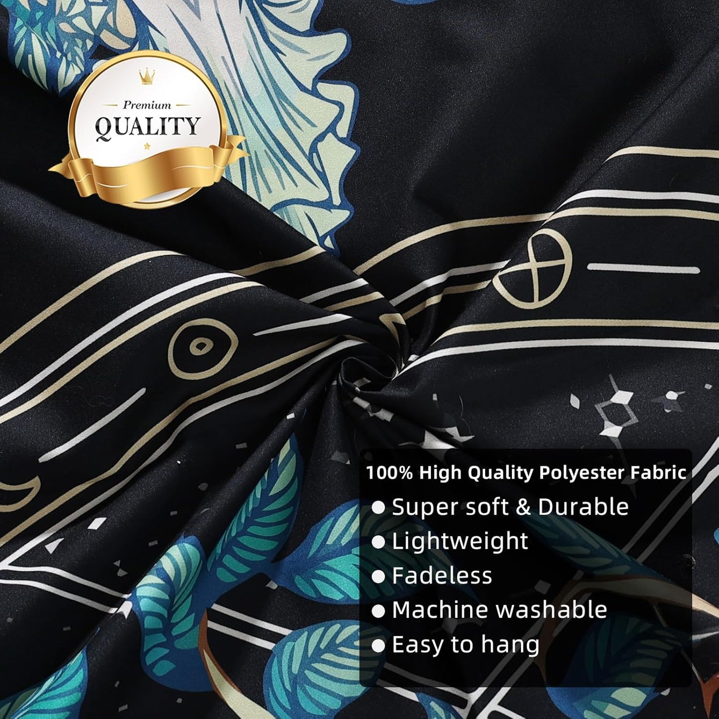 Tree of Life Tapestry - Natural Hippie Wall Hanging, UV Resistant, Machine Washable, Lightweight, Psychedelic Witchcraft Bedroom Decor for Bedroom, Living Room, Yoga Room - 60x44 Inch