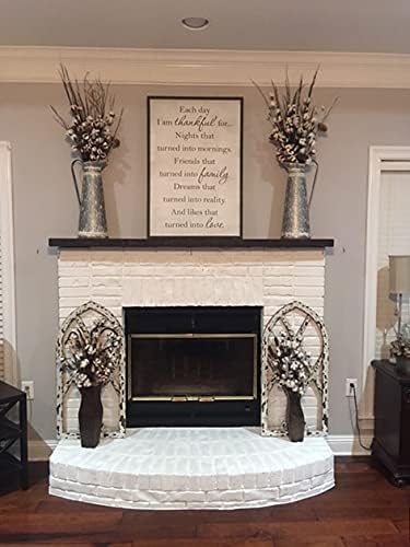 joelsantiques 72 Inch Wooden Floating Shelves for Wall - 72x6x2 in - Made of Natural Wood - Long Heavy Duty Rustic Wall Shelves for Bedroom - Perfect for Living Room, Kitchen - Mocha