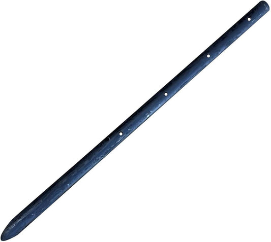 Sandbaggy Round Steel Concrete Form Stakes with Nail Holes - Rust Resistant Coating - Removable, Reusable (1000, 3/4 in X 18 in)