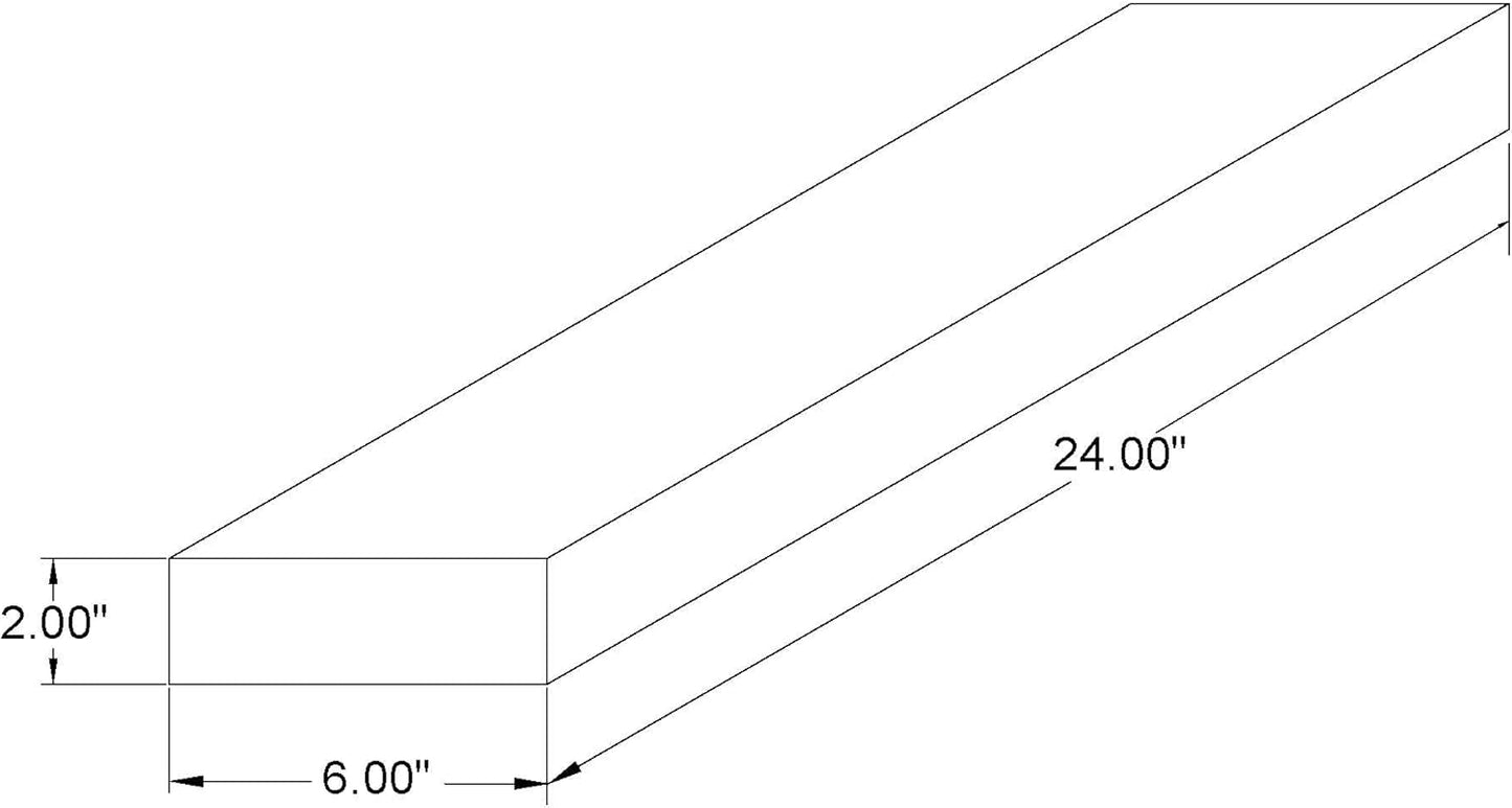 joelsantiques 24 Inch Wooden Floating Shelves for Wall - 24x6x2 in - Made of Natural Wood - Short Heavy Duty Rustic Wall Shelves for Bedroom - Perfect for Bathroom, Kitchen - Mocha