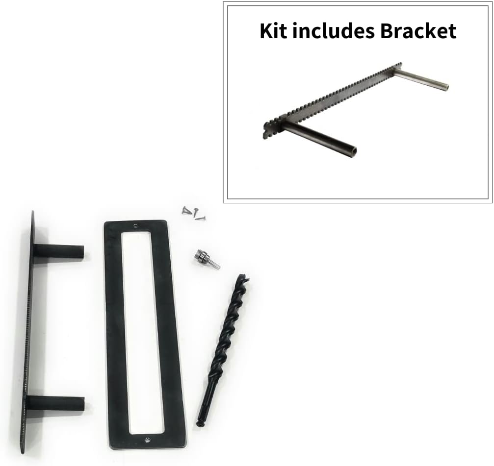 Floating Shelf Brackets - Sheppard Brackets - Easy Install - Heavy Duty (16 inch with Build Kit)