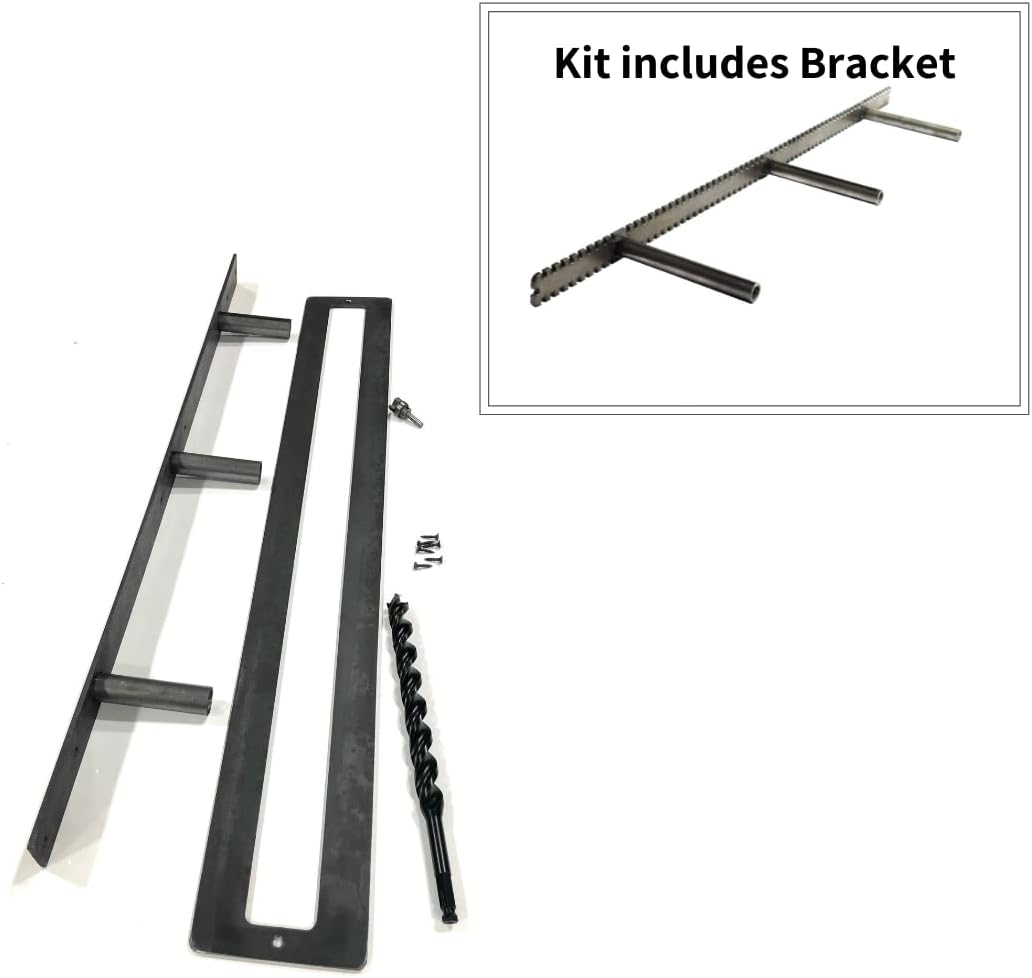 Floating Shelf Brackets - Sheppard Brackets - Easy Install - Heavy Duty (28 inch Build Kit)