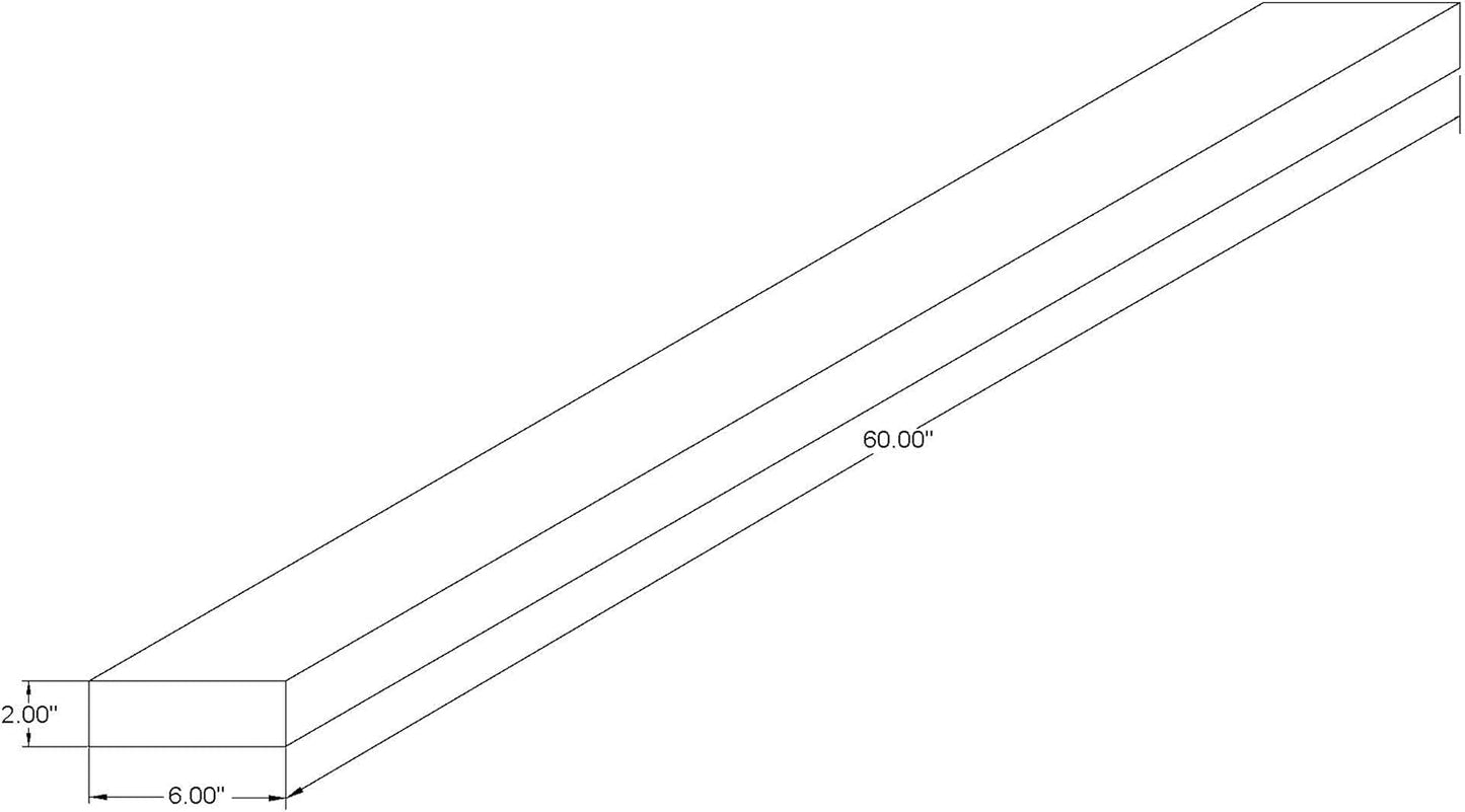 joelsantiques - 60 Inch Wooden Floating Shelves for Wall - 60x6x2 in - Made of Natural Wood - Long Heavy Duty Rustic Wall Shelves for Bedroom - Perfect for Living Room, Kitchen - Mocha