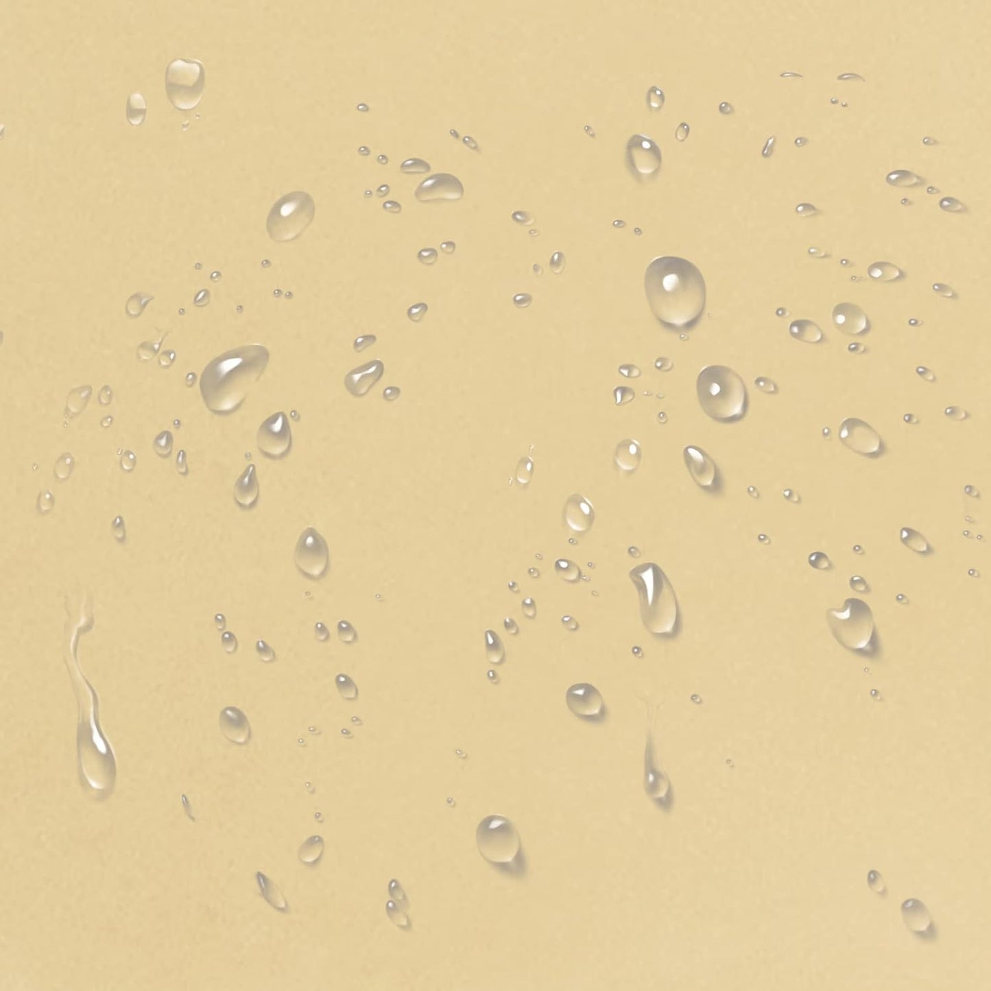 SuperO 2Pack Waterproof Spandex Table Cover for 4FT Table Universal Fitted Stretch Tablecloth for Party, Banquet, Wedding and Events-Champagne