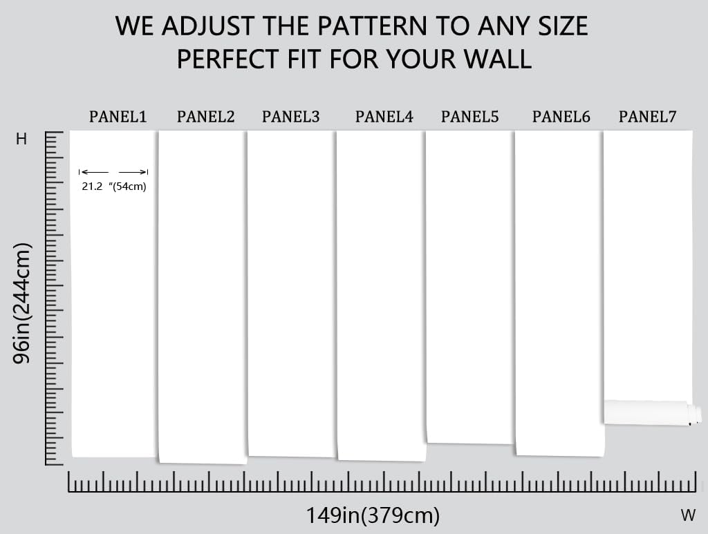 Tropical Greenery and Leaves Mural, Large Art Backdrop Wallpaper, Sofa Backdrop and TV Backdrop Wall Mural(Non-self-Adhesive)