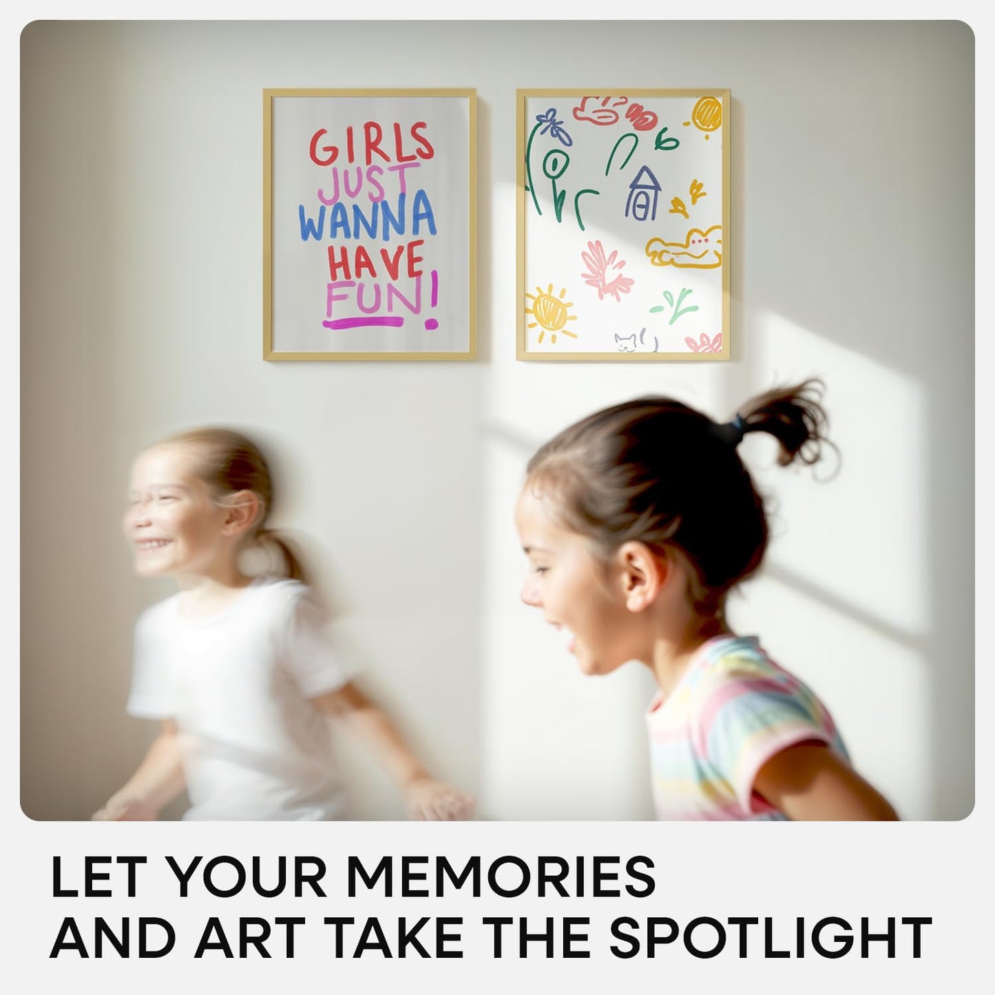 Homeforia 8.5 by 11 Picture Frame Gold, High End Metal 8.5x11 Poster Frames with Mat 6x8 Photo, 8.5 x 11 Frame Matted to 6 x 8 Print, 8.5by11 Wall or Tabletop Frame, Tempered Glass, Wall Kit, Set of 1