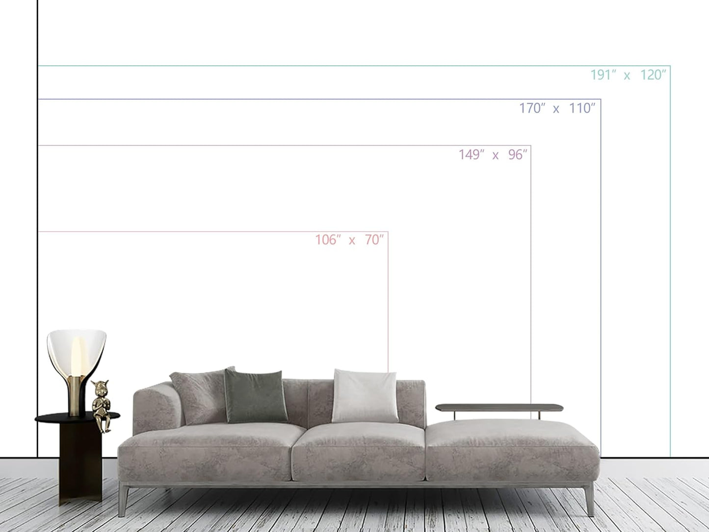 WFBHUA-Modern Gold Feather Wallpaper Large Art Dark Background Wall Mural for Living Room Bedroom (Not Peel and Stick)