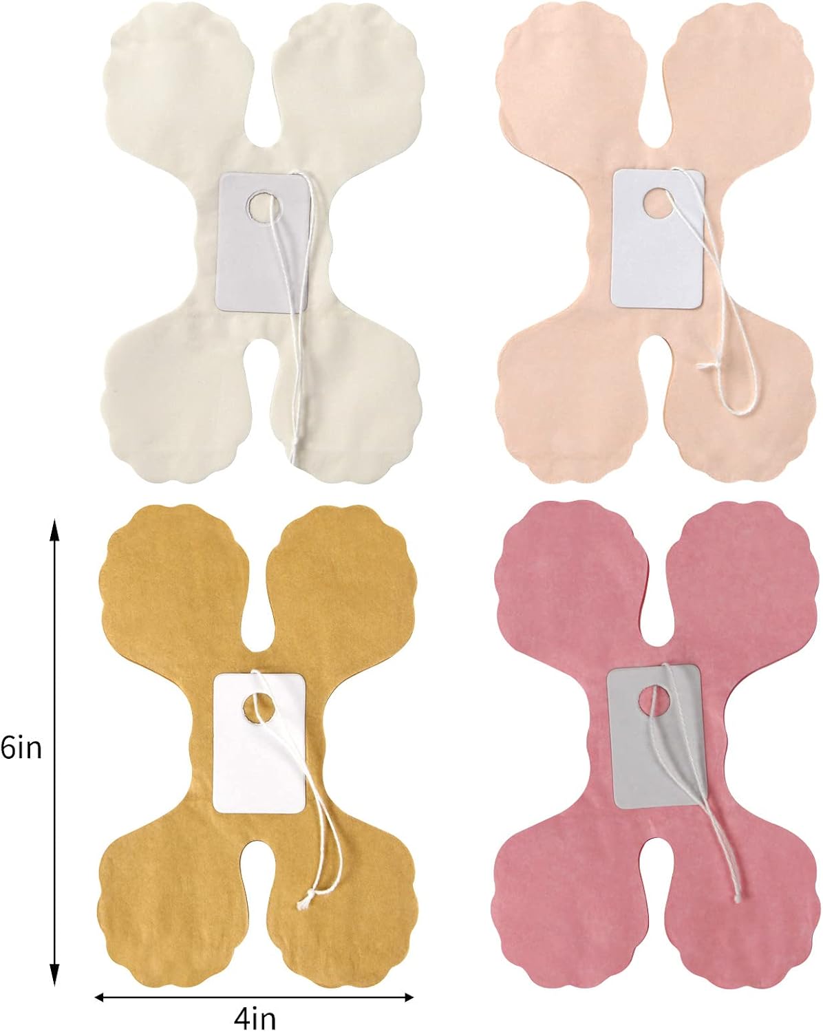 Pink-Peach Gold Party-Decorations Streamers-Garland - 12pcs 4-Leaf Clover Paper Streamer,Bridal Shower Girls Baby Shower Birthday Engagement Wedding Bachelorette Brunch Banners Decor Ouruola