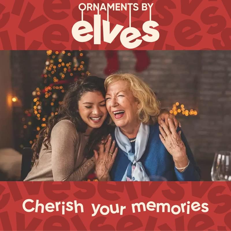 Elves Personalized Fly Fishing Ornament 2024 - Fisherman Christmas Tree Decor Merry Fishmas Outdoor Fun Fishing Ornament