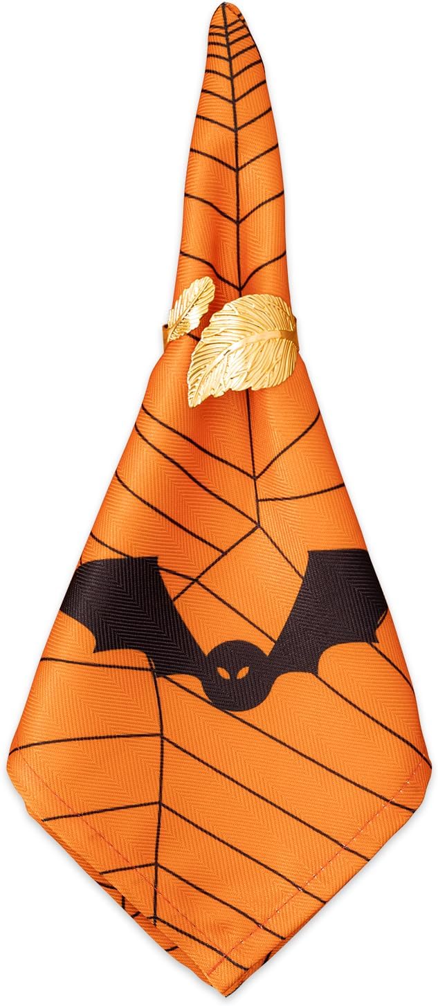 YiHomer Halloween Silhouettes Tabletop for Halloween Decorations, Dinner Parties and Scary Movie Nights, Horror Night, Napkin Set, 20 x 20