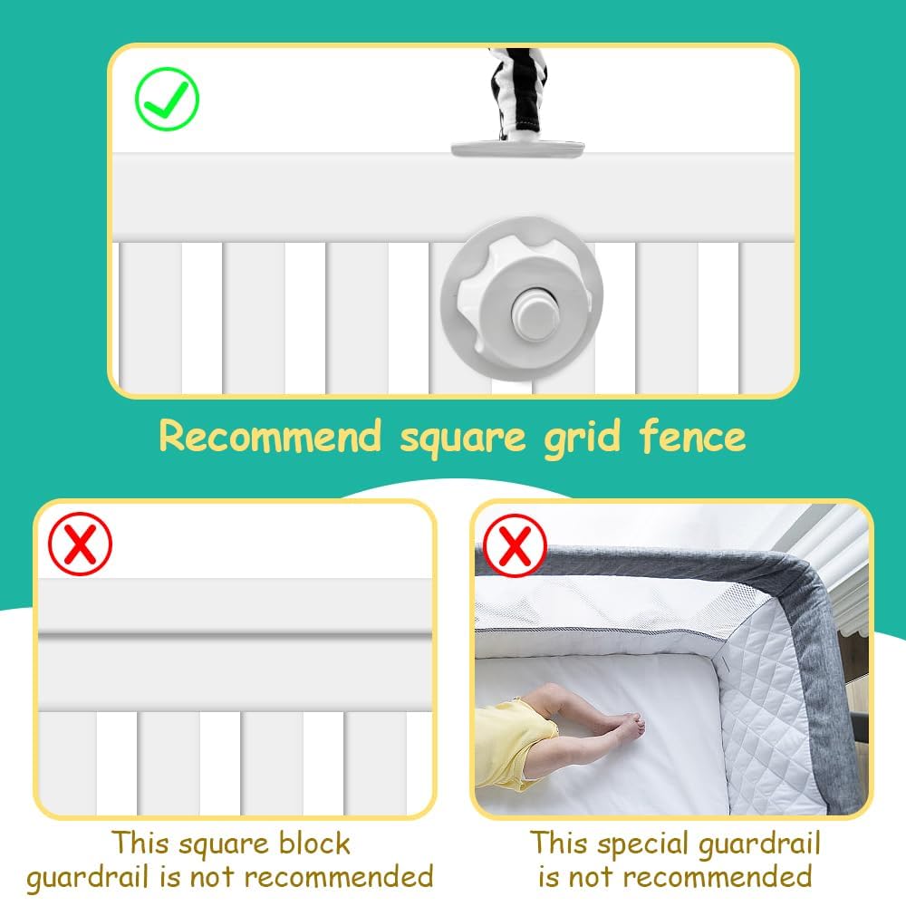 teytoy My First Baby Crib Mobile, Black and White Baby Mobile for Crib, High Contrast Mobile Toy for Newborn Infants Boys and Girls