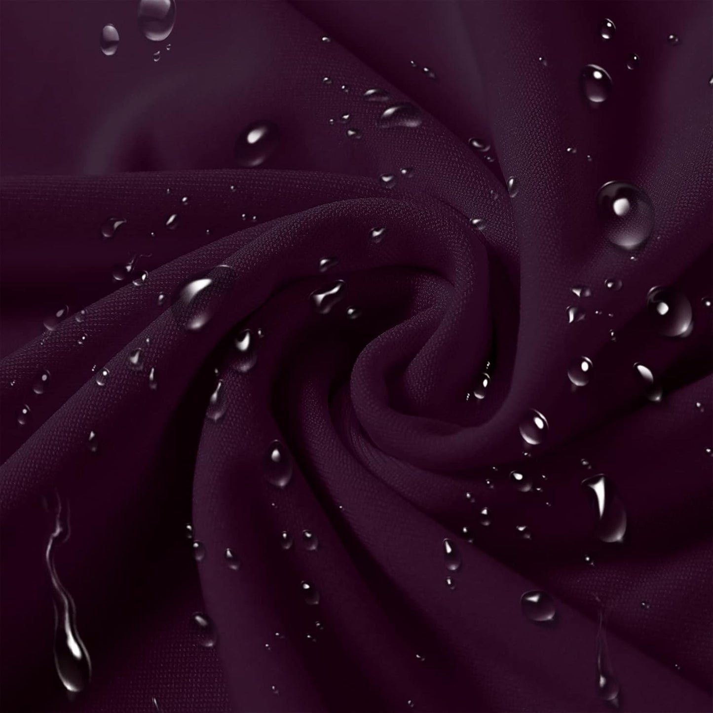 SUPERO Waterproof Spandex Chair Cover 25PCS, Stretch Dining Chair Covers, Polyester Outdoor Chair Covers, Protector Stretch Chair Cover for Party Universal, Banquet, Wedding Event, Hotel(Eggplant)