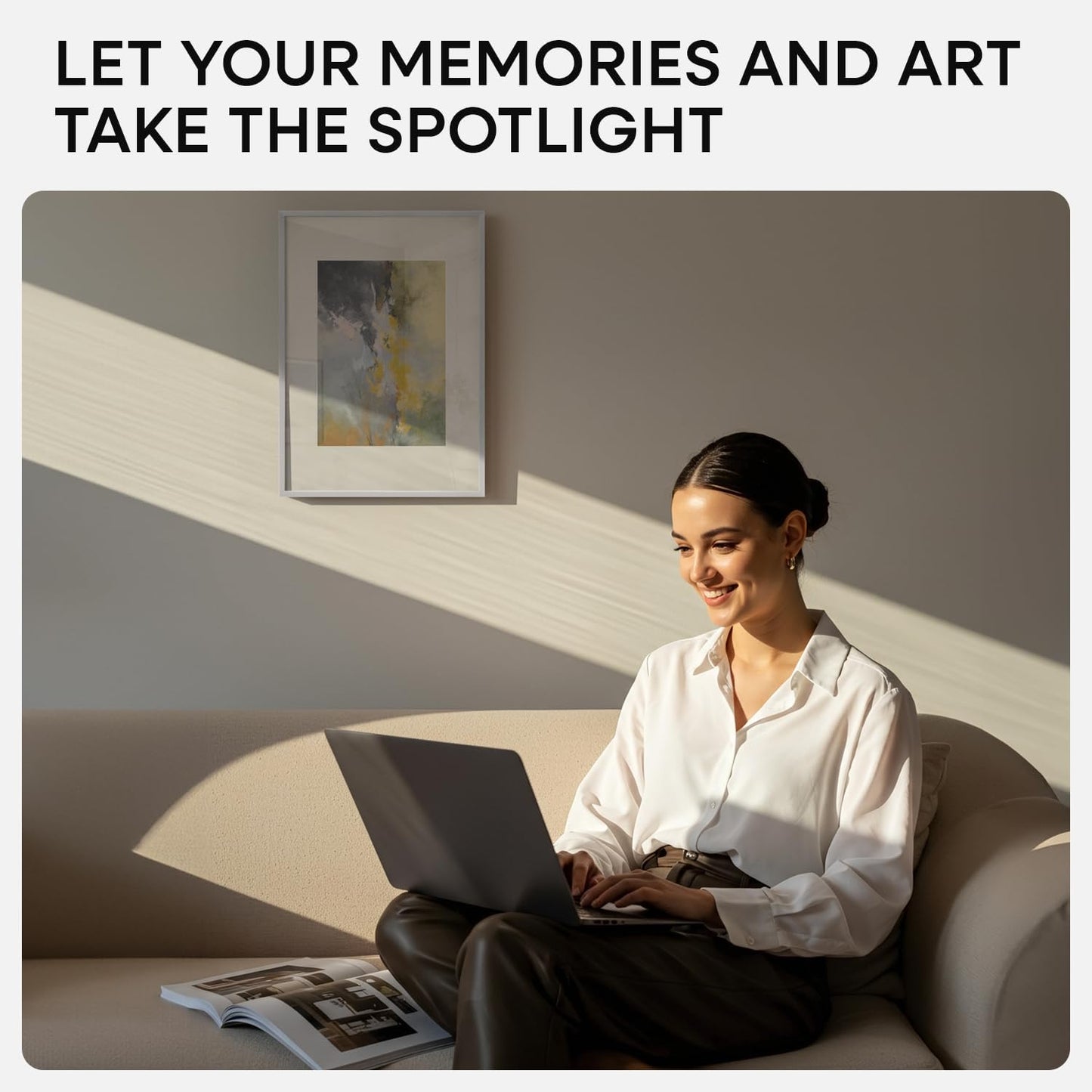 Homeforia A3 Picture Frame Silver, High End Metal 11.7 x 16.5 inch Poster Frames with Mat 8.3 by 11.7 for Photo, A3 Size Frames Matted to A4 Art, 11.7x16.5 Wall Hanging Frame, Tempered Glass, Set of 1