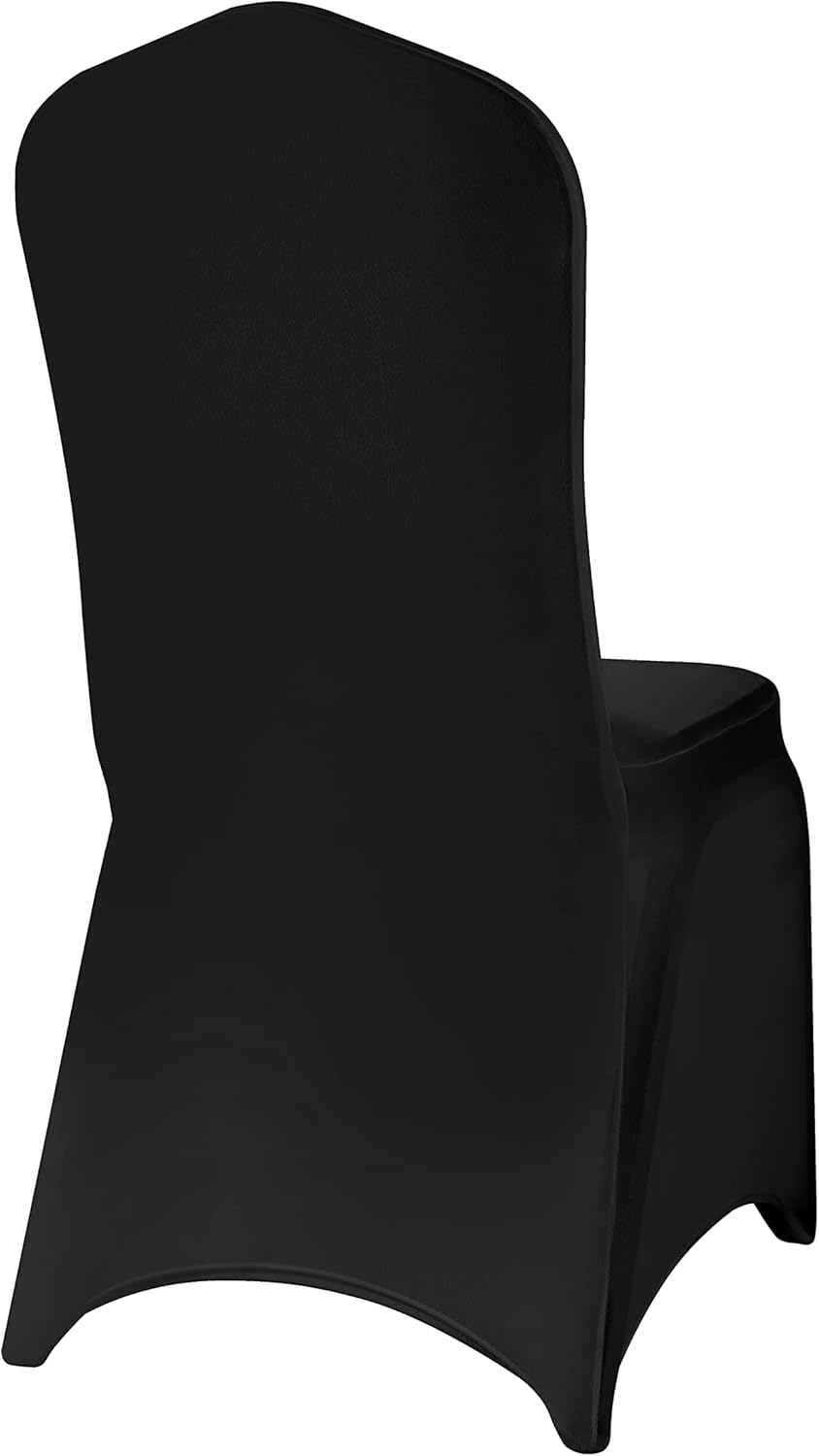Spandex Chair Cover,12PCS,Chair Covers,Living Room Chair Covers,Removable Chair Cover Washable Protector Stretch Chair Cover for Party, Banquet,Wedding Event,Hotel(Black)