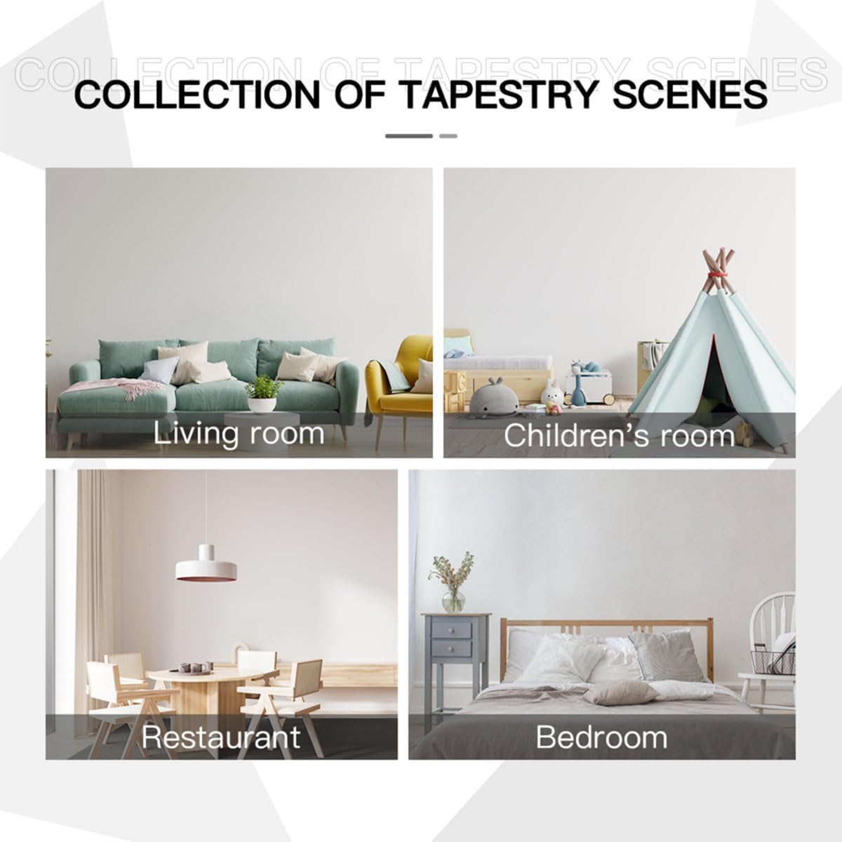 Landscape Tapestry For Bedroom Landscape Of Kings Park Green And Nature Scene Tapestries Wall Hanging For Living Room Dorm Office 60×50 In