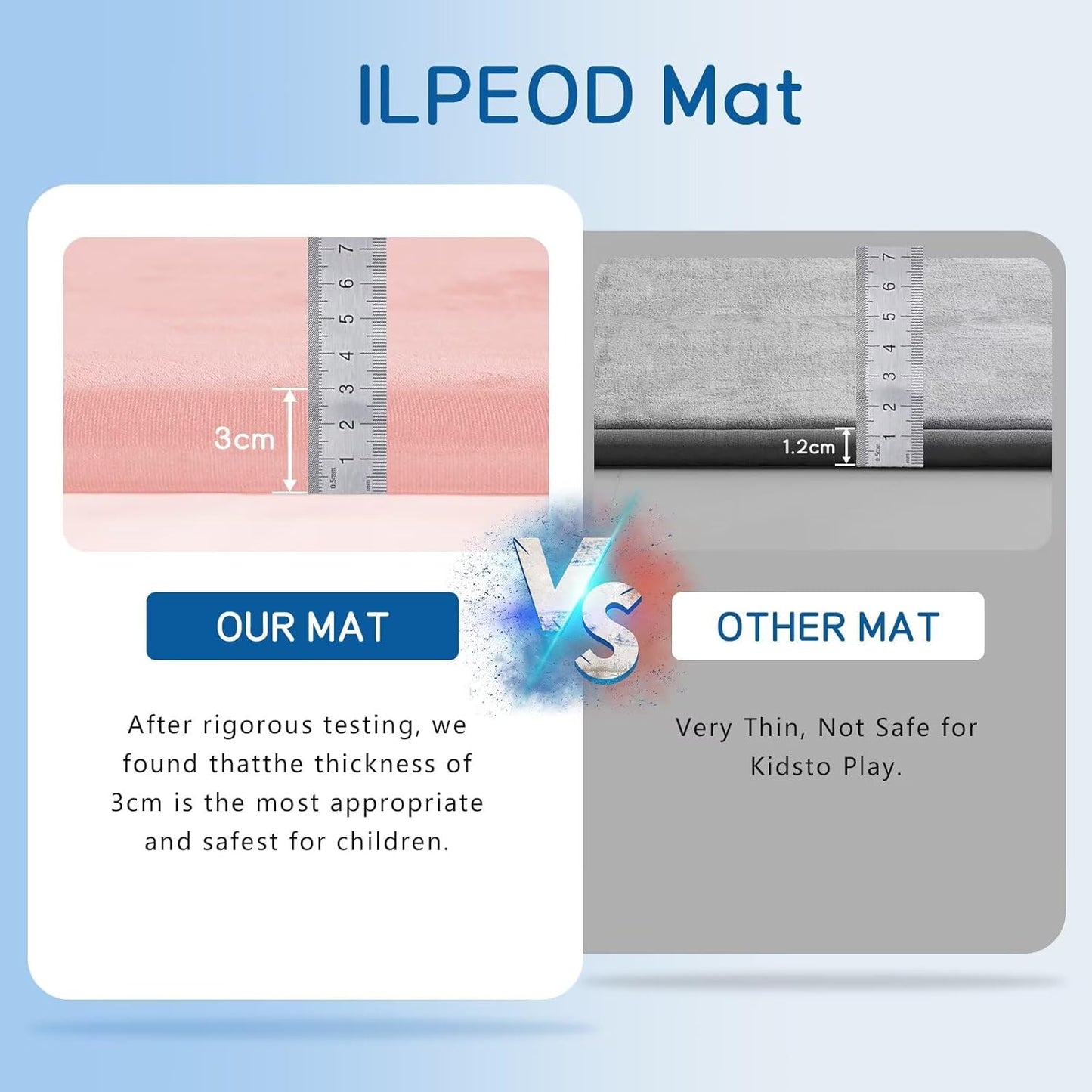 Baby Play Mat for Floor Tummy Time Mat Nursery Rug Muscle Mat Area Rug Playroom Rug Tatami Mat 6'7"x5'11" Memory Foam 1.3" Thick Crawling Mat for Babies,Toddlers, Infants, Kids,Floor Mat(Pink)