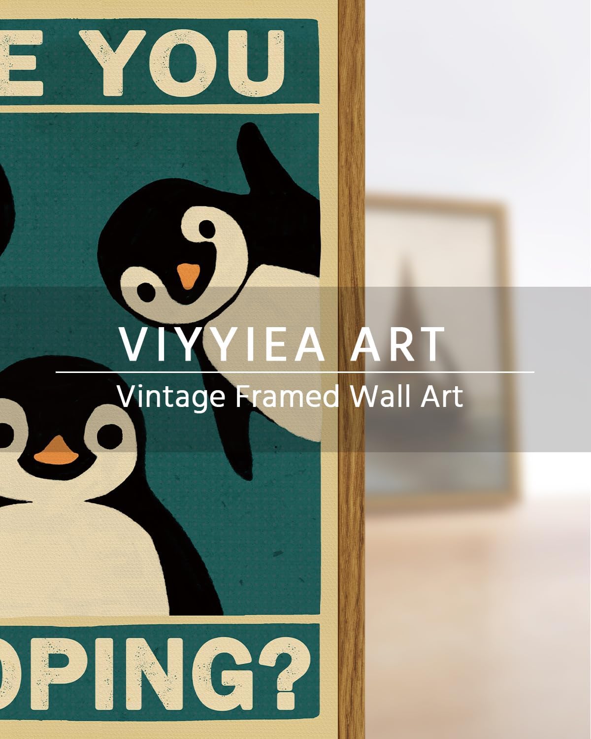 VIYYIEA Framed Wall Art JK-J1-L SK1207 16L x 12W