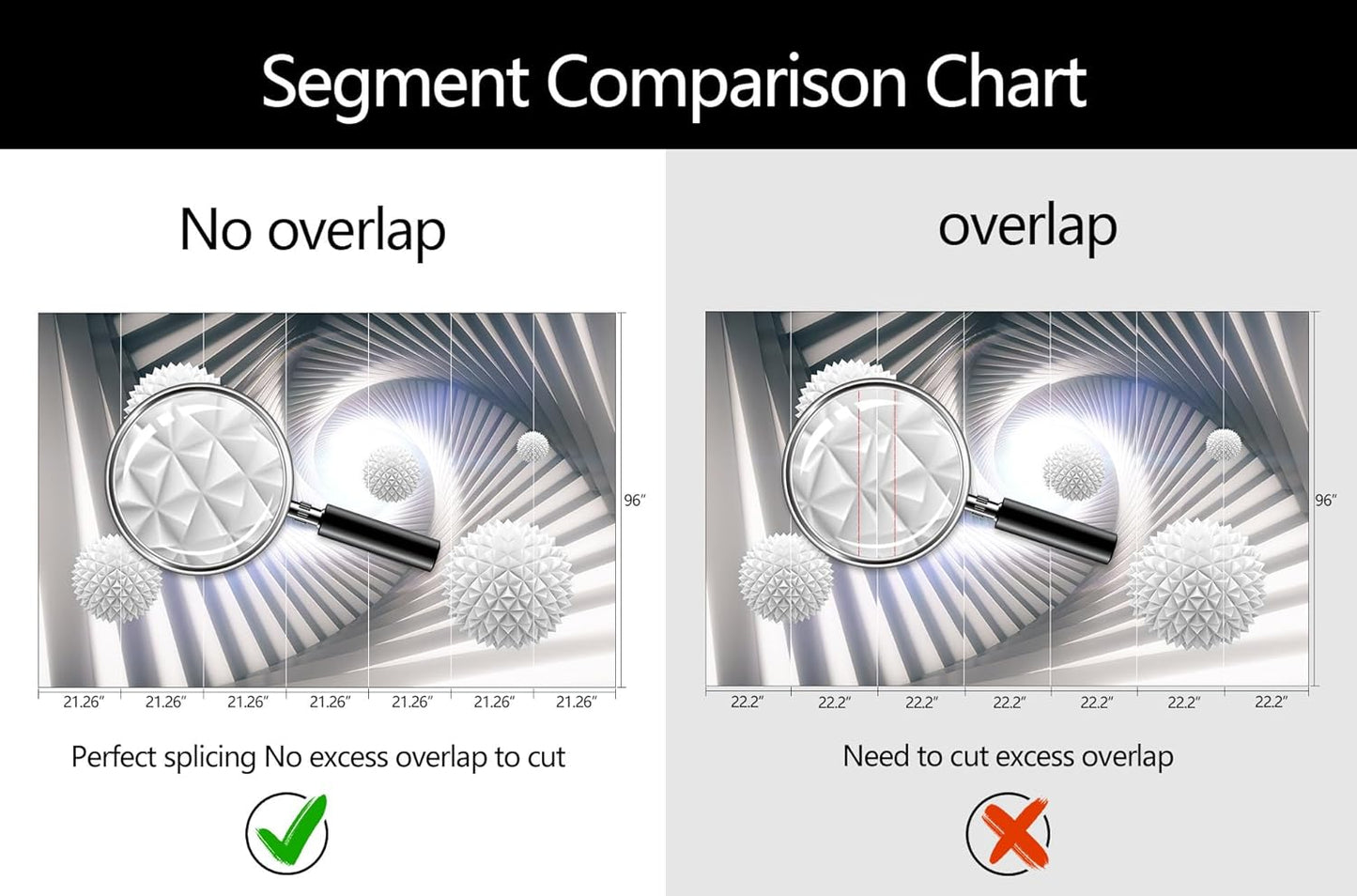 3D Space Tunnel Wallpaper Living Room Abstract Architecture Mural for Meditation Room (Not Peel and Stick)