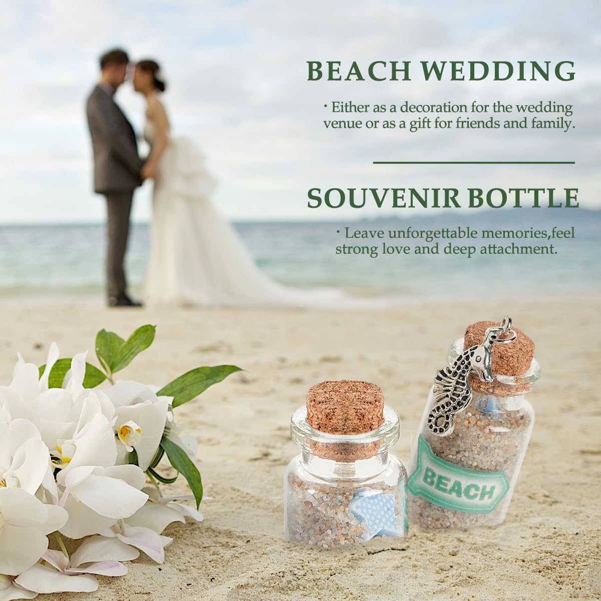 JIUYUE 4 pcs 50 ml Glass Bottles with Cork,Storage Bottles for Liquids(1.7 oz-1.85x1.96 inch)