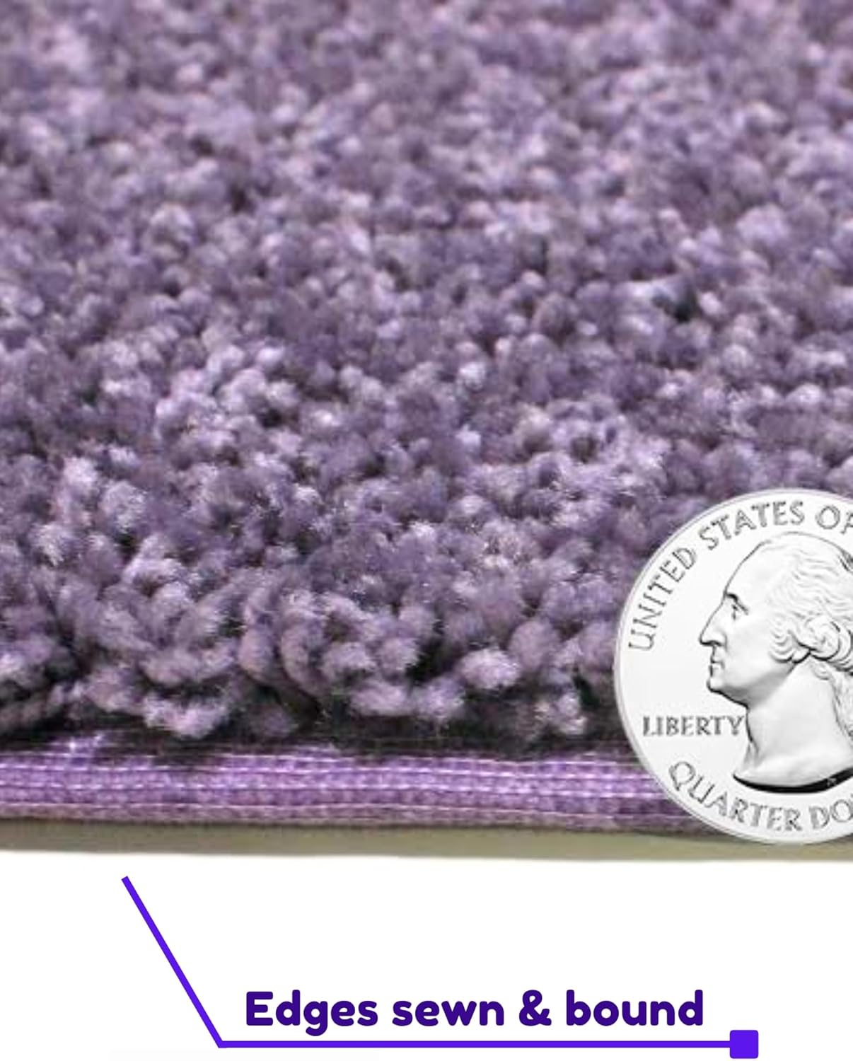 KOECKRITZ Soft and Colorful Kids Classroom Area Rugs (Passes Flammability Pill Test) Many Sizes and Bright Colors to Select from (11' Round, Lavender)