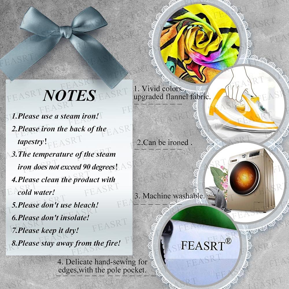 The Raven Tapestry Gothic Rustic Home Wall Tapestry, Large 90x100 Inches Soft Flannelette, Upgrading Dictionary Art Wall Hanging for Home Dorm GTQQAY1542