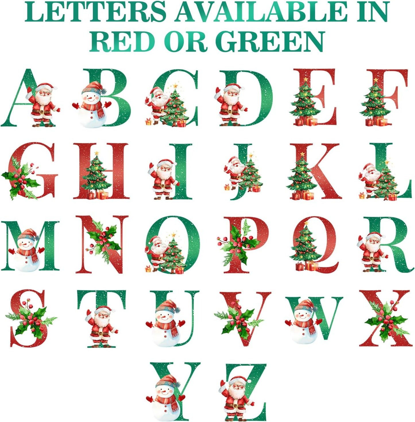 Personalized Christmas Ornaments 2025 Wood Custom Name Date Initial A-Z Monogram Christmas Ornament Personalized Ornament Christmas Xmas Tree Decorations for Kids Couples Family Friends