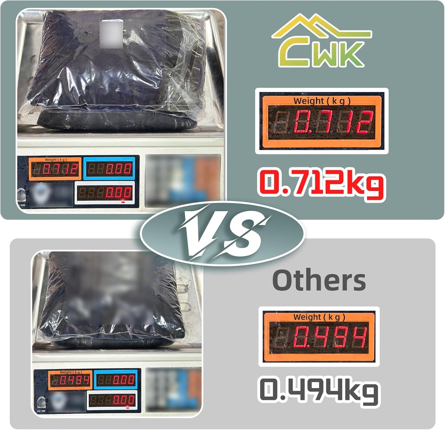 CWK 6FT Waterproof Stretch Spandex Table Cover for Rectangular Tables - Elastic Fitted Tablecloth for Folding Tables,Wrinkle Resistant Table Cloth for Parties, Weddings, Banquets & Events (Coffee)