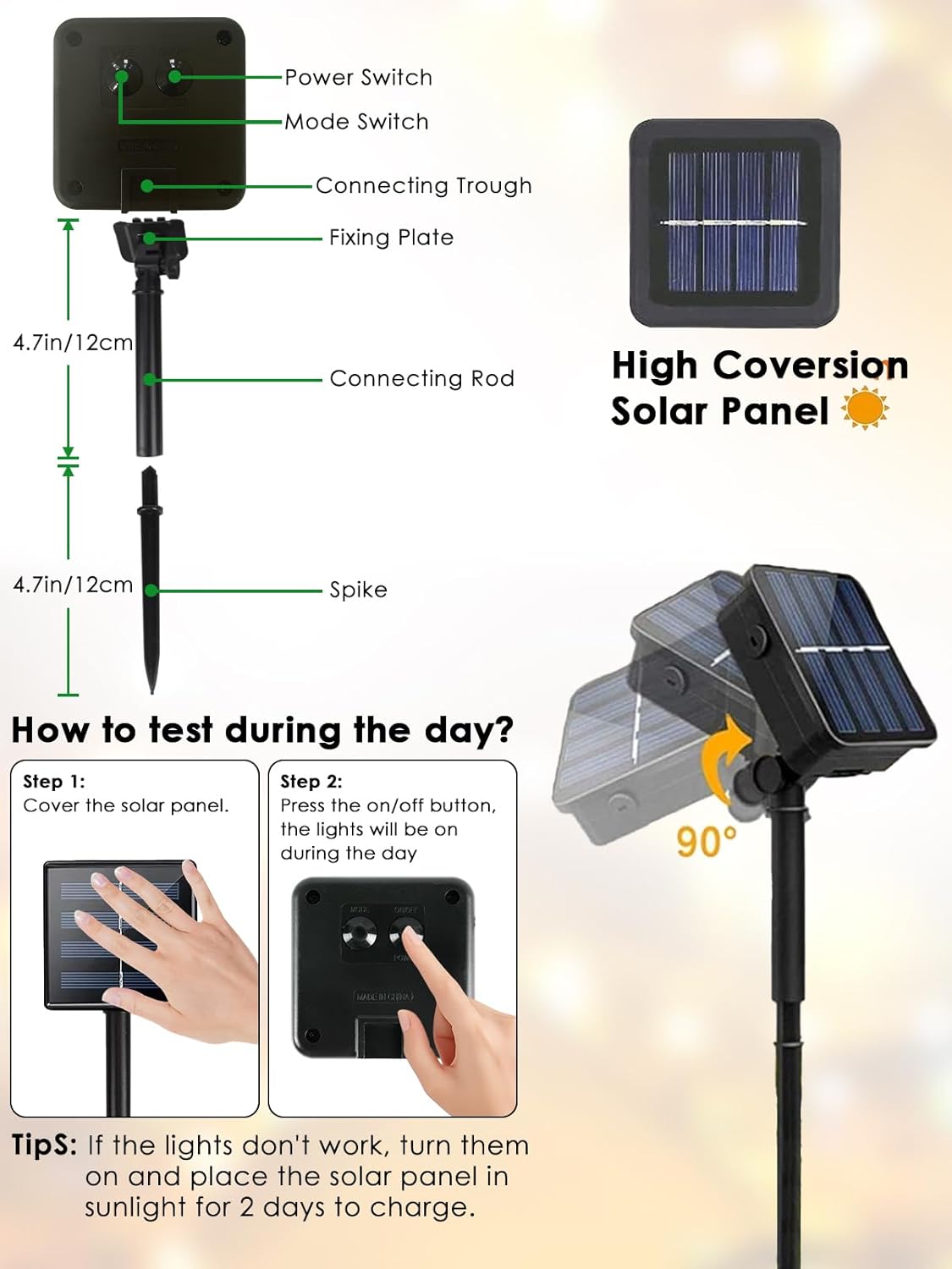 Multicolor Solar Christmas Lights Outdoor Decorations Waterproof, Tatal 6 Pack 600LED 198FT Solar String Lights Green Wire with 8 Modes, Christmas Fairy Light for Xmas Tree Party Wedding Garden Decor