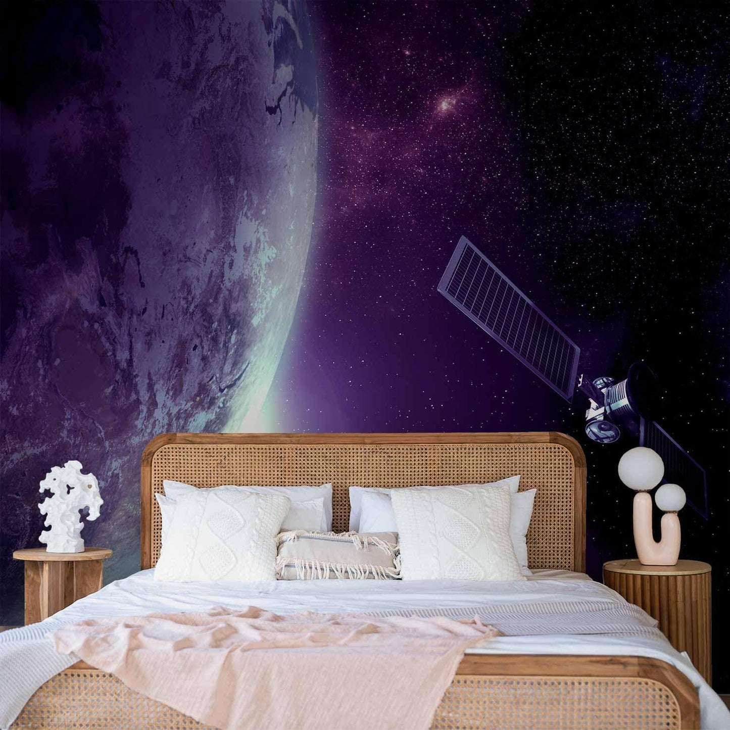 artgeist Premium Wall Mural Cosmos Galaxy 177x124 in - XXL Non-Woven Wallpaper Fleece Wall Decor Photo Print Picture Image Design Home n-B-0007-a-d