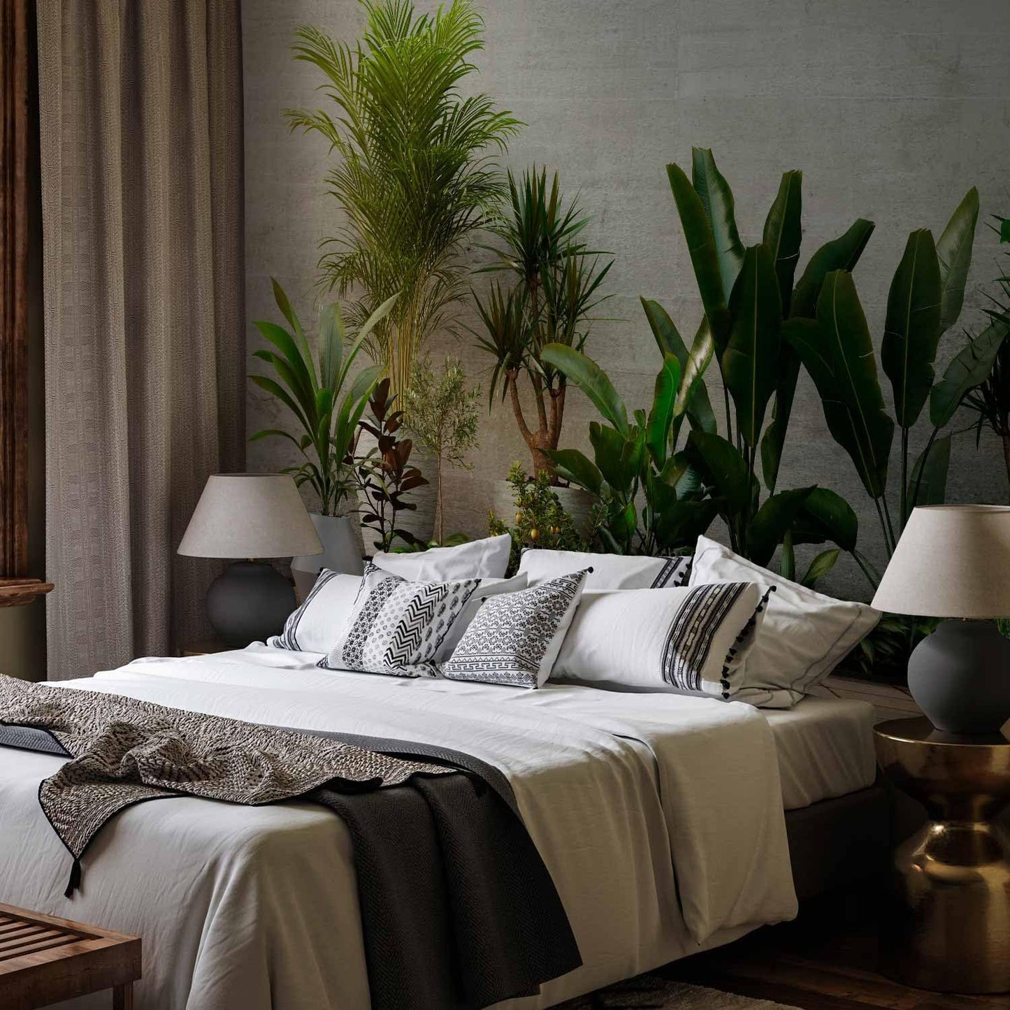 artgeist Wall Mural Nature 177x124 in - XXL Non-Woven Wallpaper Fleece Wall Decor Photo Print Picture Image Design Botanics Plants 3D Effect b-B-0600-a-a