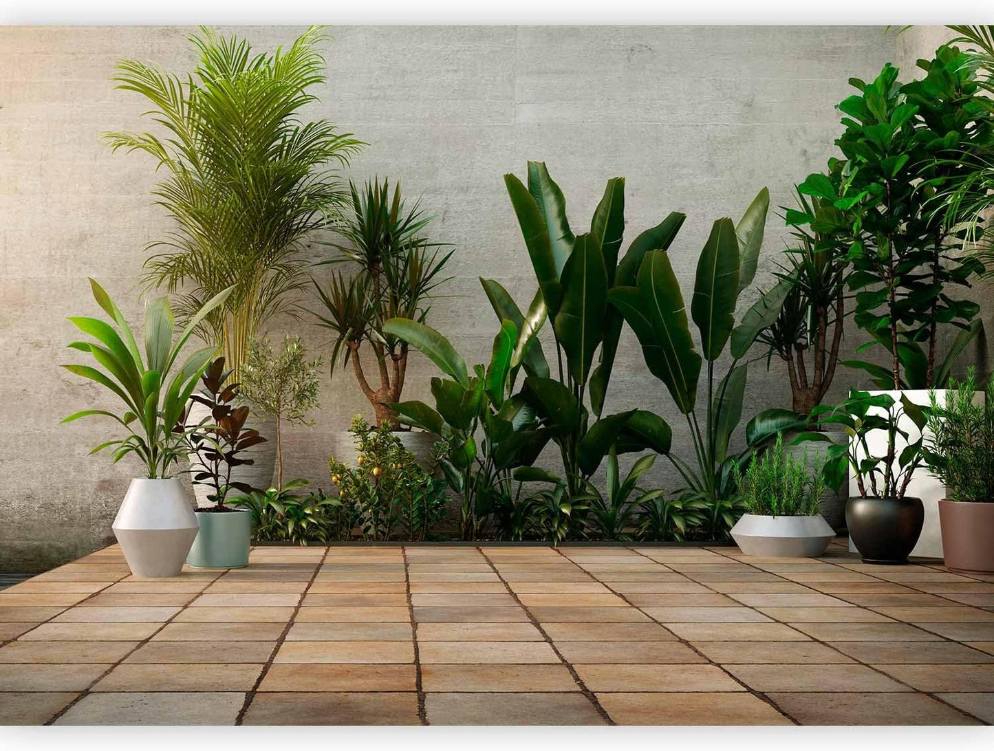 artgeist Premium Wall Mural Nature 177x124 in - Non-Woven Wallpaper Fleece Wall Decor Photo Print Picture Image Design Botanics Plants 3D Effect b-B-0600-a-a