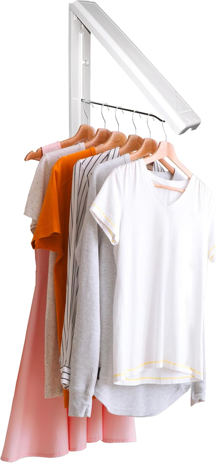 InstaHanger - Wall Mounted Drying Rack - The Original Collapsible Clothes Drying Rack and Storage