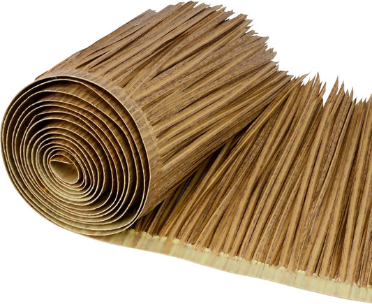 Straw Roof Thatch –Mexican Style Artificial Palm Thatch Rolls,Tiki Bar Hut Grass Duck Boat Blinds Grass Runner Rolls Palapa Thatch Roofing for Garden Patio Umbrella Covers Fence Party Decoration