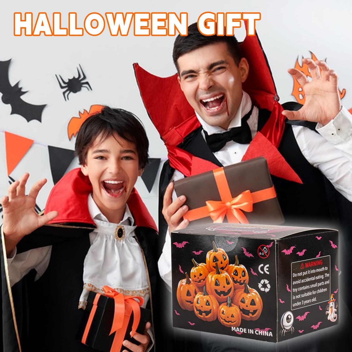 Halloween Pumpkin Air Dry Clay,Halloween Pumpkin DIY Crafts Kit, Arts and Craft Party Supplies,Creative Air Dry Clay Modeling Indoor Decorations