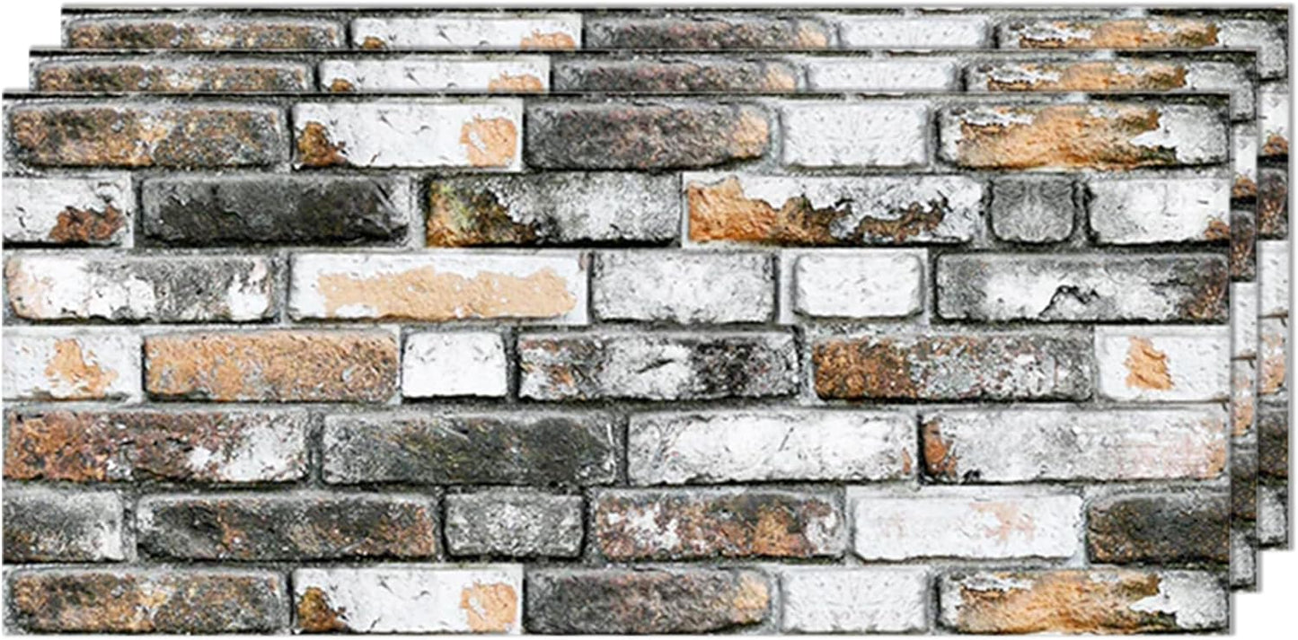 IZODEKOR 3D Stone Effect Wall Panels - Faux Stone Paneling for Living Room, Kitchen, Bathroom and More | Towards The Bridge - Pack of 3, Covers 16 sq ft