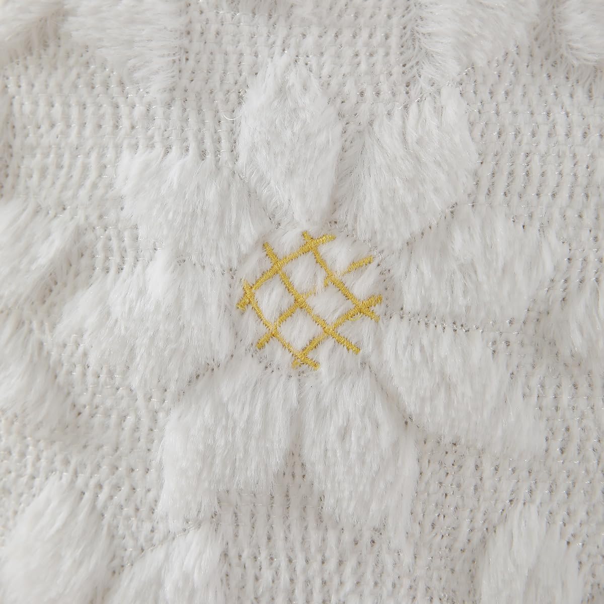 DFXSZ Spring Summer Pillow Covers 12x20 inch Set of 2 Farmhouse Decor Yellow Color Flower Heart Sunflower Soft Plush Faux Fur Jacquard Throw Pillows for Sofa Holiday Spring Home Decor PTK024C12