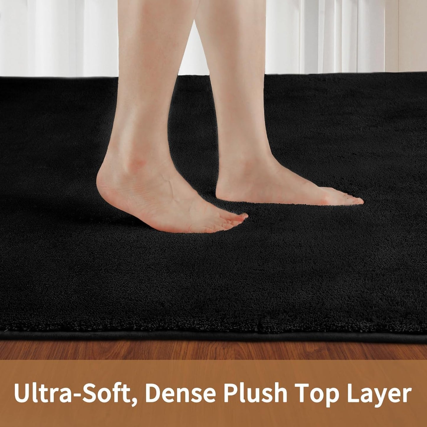 Sour Lemon 10x14 Area Rugs for Living Room, Soft Large Area Rug Fluffy Rugs for Bedroom，Machine Washable Area Rug Non Slip Carpet Rug for Living Room Playroom Kids Room Home Decor