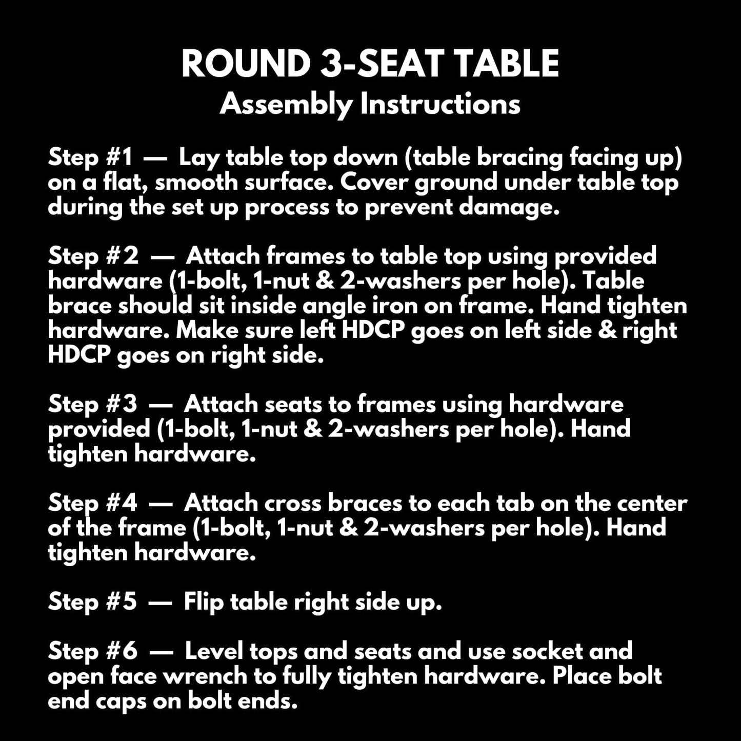 Heavy-Duty Portable ADA-Compliant Outdoor Picnic Table with Umbrella Hole, Punched Steel Patio Dining Furniture Made in America (46" Round Top, Textured Orange)