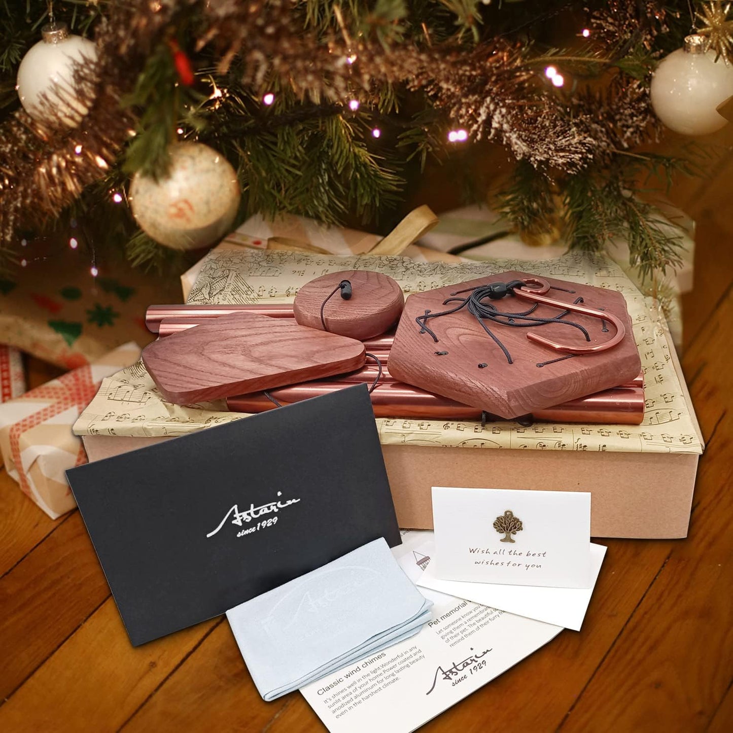 Wind Chimes for Outside, Wind Chimes Outdoor, Windchimes with 6 Tubes for Wedding,Mother's Day and Other Holidy Gifts