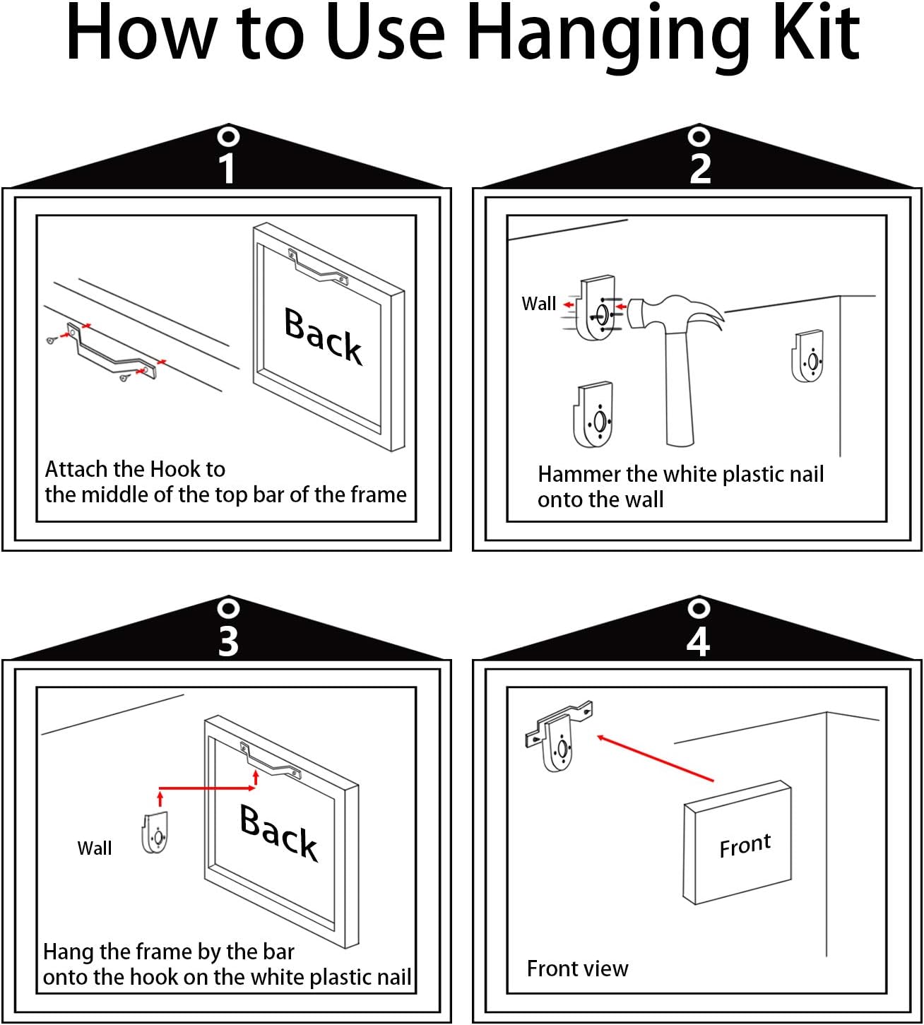 Laoife Custom Canvas Prints with Your Photos 36"x24", Canvas Photo Prints Custom, Personalized Canvas Wall Art for Office Home Bedroom Living Room Wall Decor, Gift for Father's Day Birthday Wedding