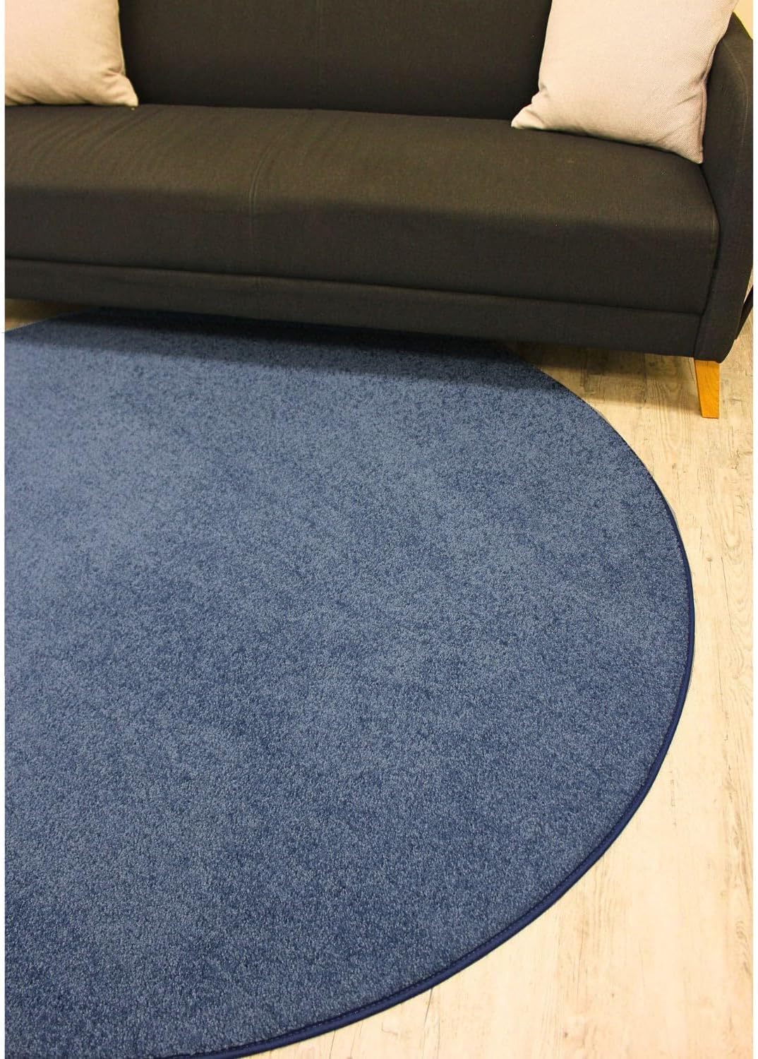 KOECKRITZ Soft and Colorful Kids Classroom Area Rugs (Passes Flammability Pill Test) Many Sizes and Bright Colors to Select from (6' x 8', Navy)