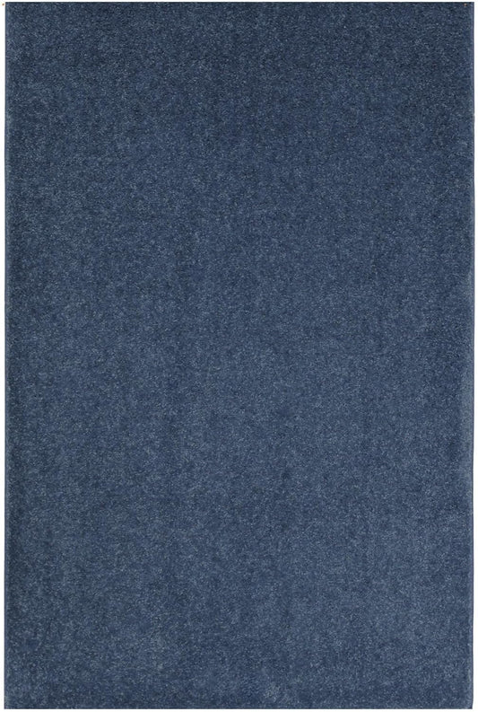KOECKRITZ Soft and Colorful Kids Classroom Area Rugs (Passes Flammability Pill Test) Many Sizes and Bright Colors to Select from (5' x 5', Navy)