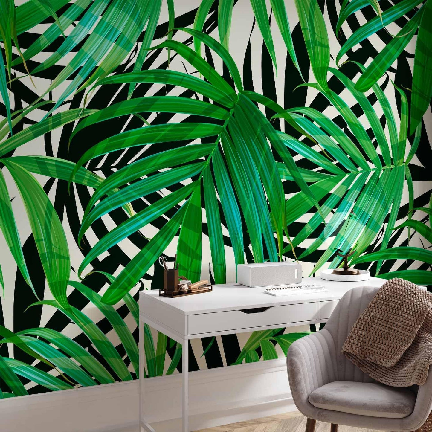 artgeist Wall Mural Tropical 138x101 in - XXL Non-Woven Wallpaper Fleece Wall Decor Photo Print Picture Image Design Home b-B-0280-a-a
