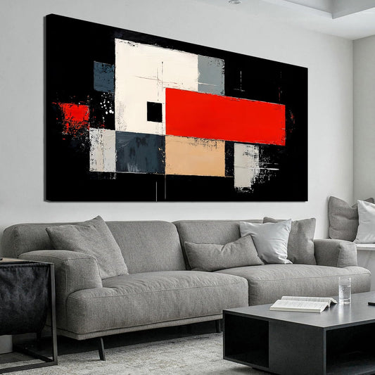 Abstract Wall Art Decor Large Modern Wall Art Decor Oversized Wall Art Pictures for Living Room Abstract Canvas Art Wall Decor Black and White Wall Art Prints Artwork for Walls Home Office Decor 29" X 58"