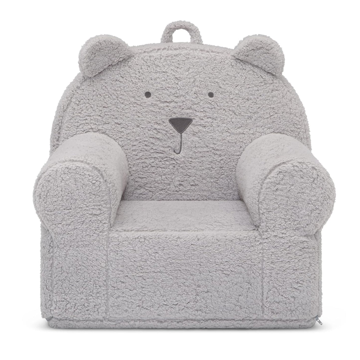GAP babyGap Sherpa Bear Chair - Greenguard Gold Certified, Grey