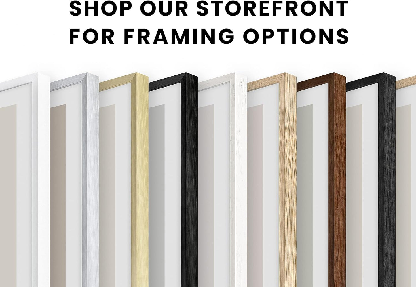 HAUS AND HUES White 16x20 Picture Frame - Modern Aluminum Wall Art Display - Minimalist, Lightweight 16x20 White Frame for Art Prints, Photos, Posters - Ready-to-Hang Vertically & Horizontally