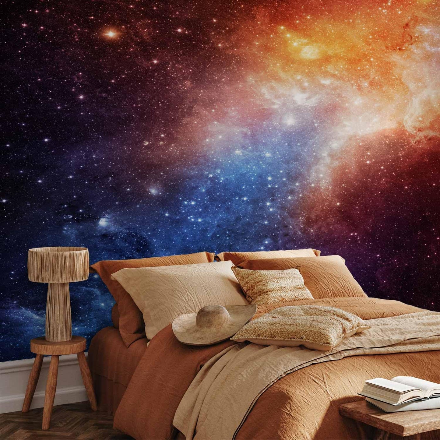 artgeist Premium Wall Mural Cosmos Galaxy 79x55 in - XXL Non-Woven Wallpaper Fleece Wall Decor Photo Print Picture Image Design Home f-B-0057-a-a