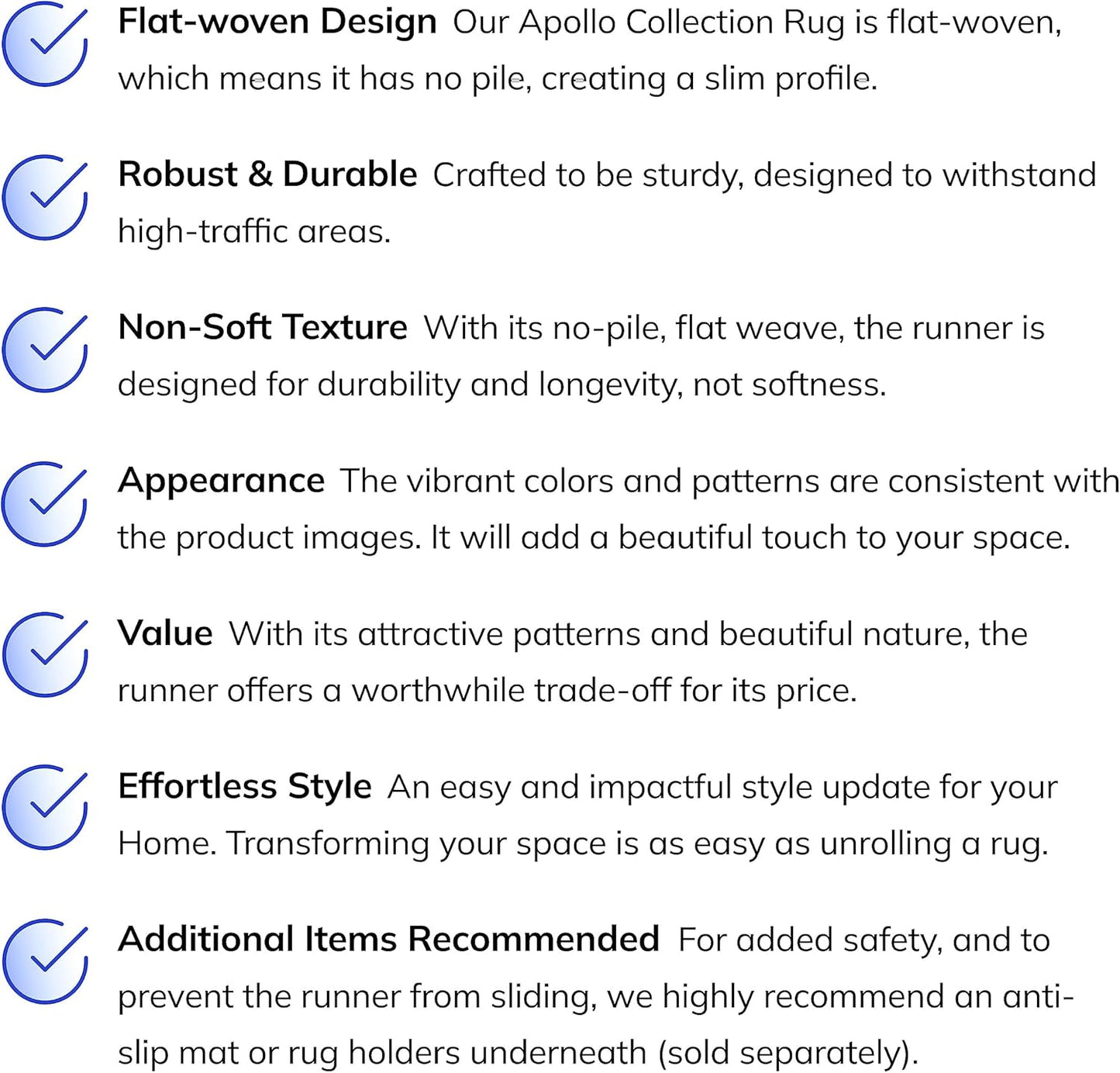 Well Woven Kids Rainbow Rug, 6' x 9', Multi Color