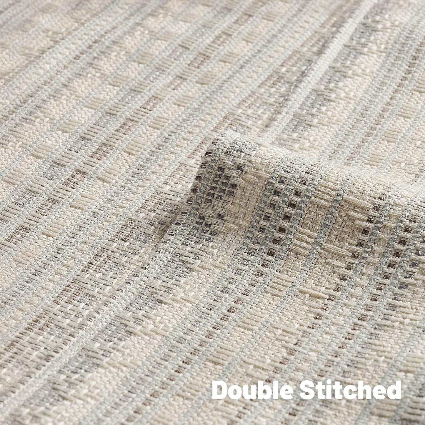 FUTEI Grey White Decorative Throw Pillow Covers 20x20 Inch Set of 2,Soft Cozy Chenille Jacquard Textured Cushion Case,Boho Home Decor for Couch Bed Living Room